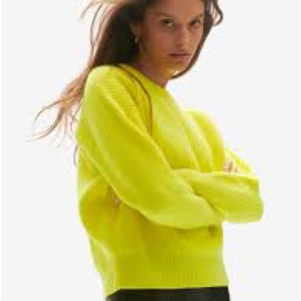 ZARA Bright Yellow Women's Sweater